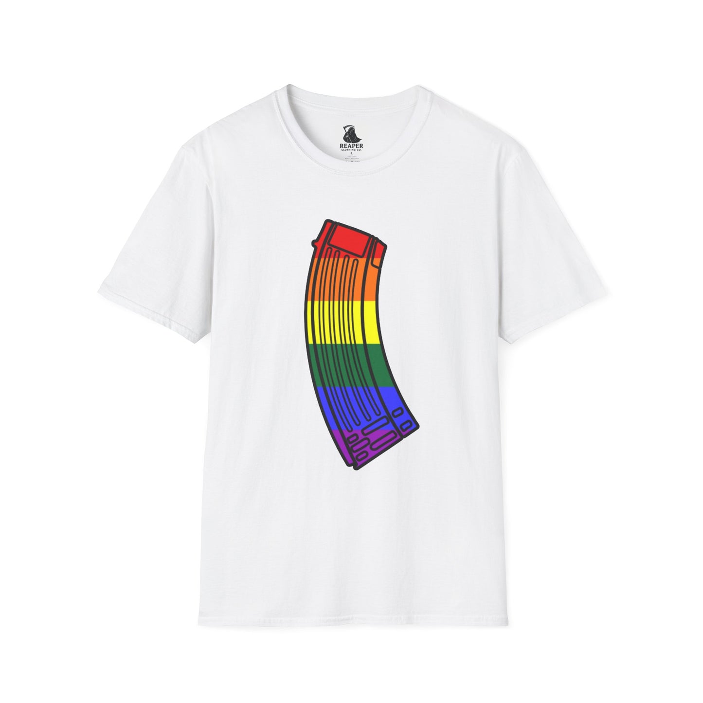 Unisex Pride Rifle Magazine Short-Sleeve T-Shirt