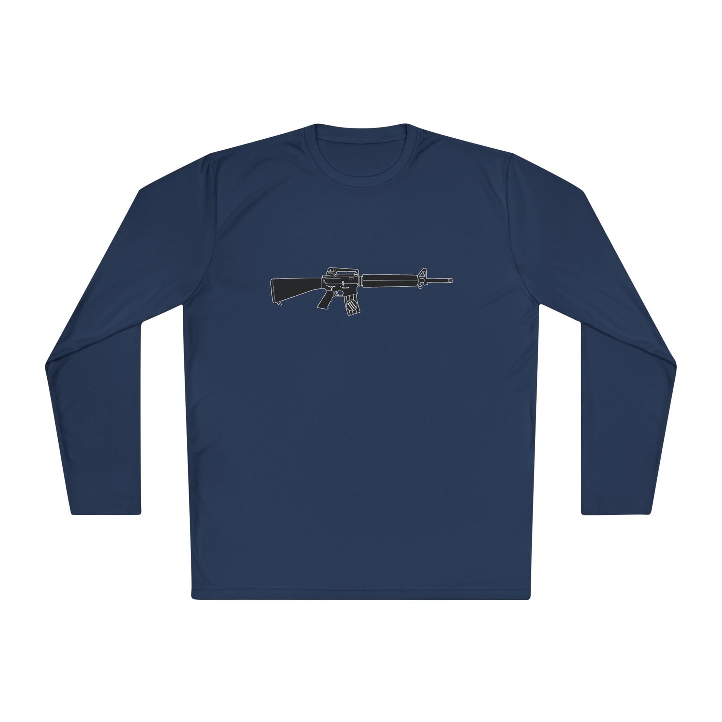 Antifascist Rifle Performance Long Sleeve Tee