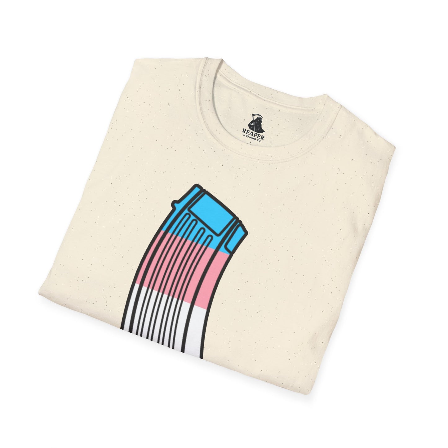 Unisex Trans Pride Rifle Magazine Short-Sleeve T-Shirt