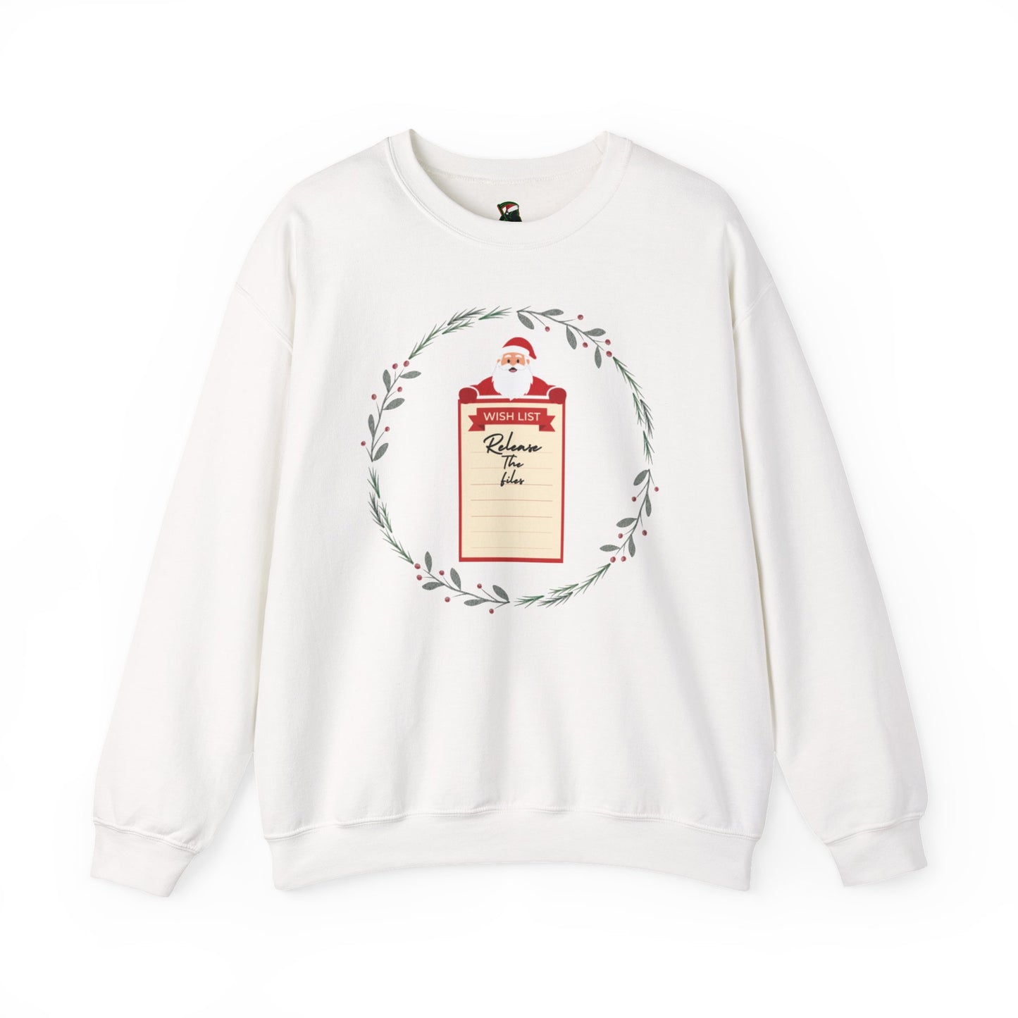 Release the Files Santa Holiday Unisex Sweater
