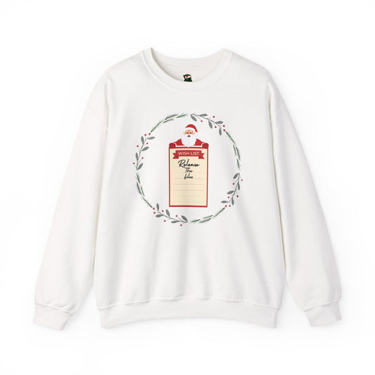 Release the Files Santa Holiday Unisex Sweater