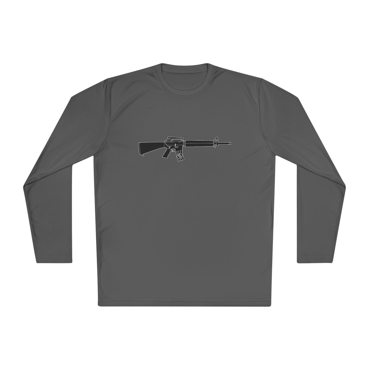 Antifascist Rifle Performance Long Sleeve Tee
