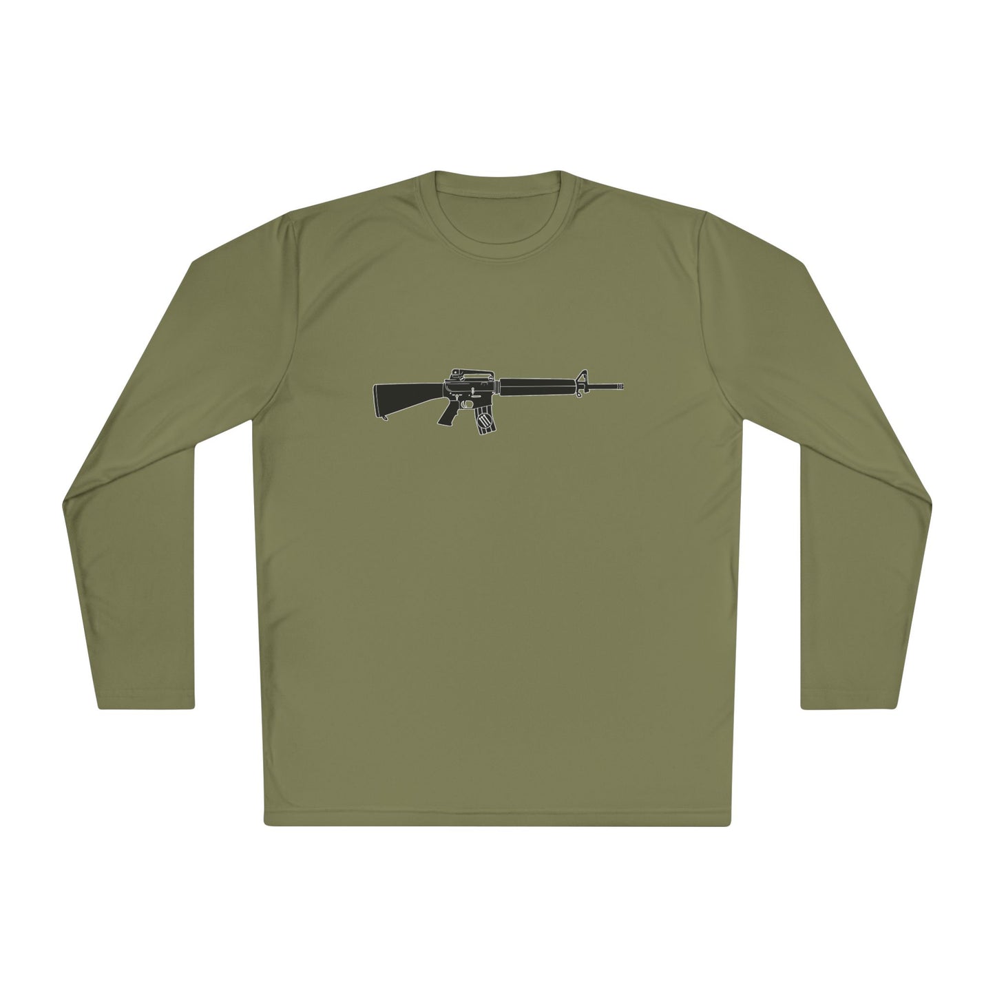 Antifascist Rifle Performance Long Sleeve Tee