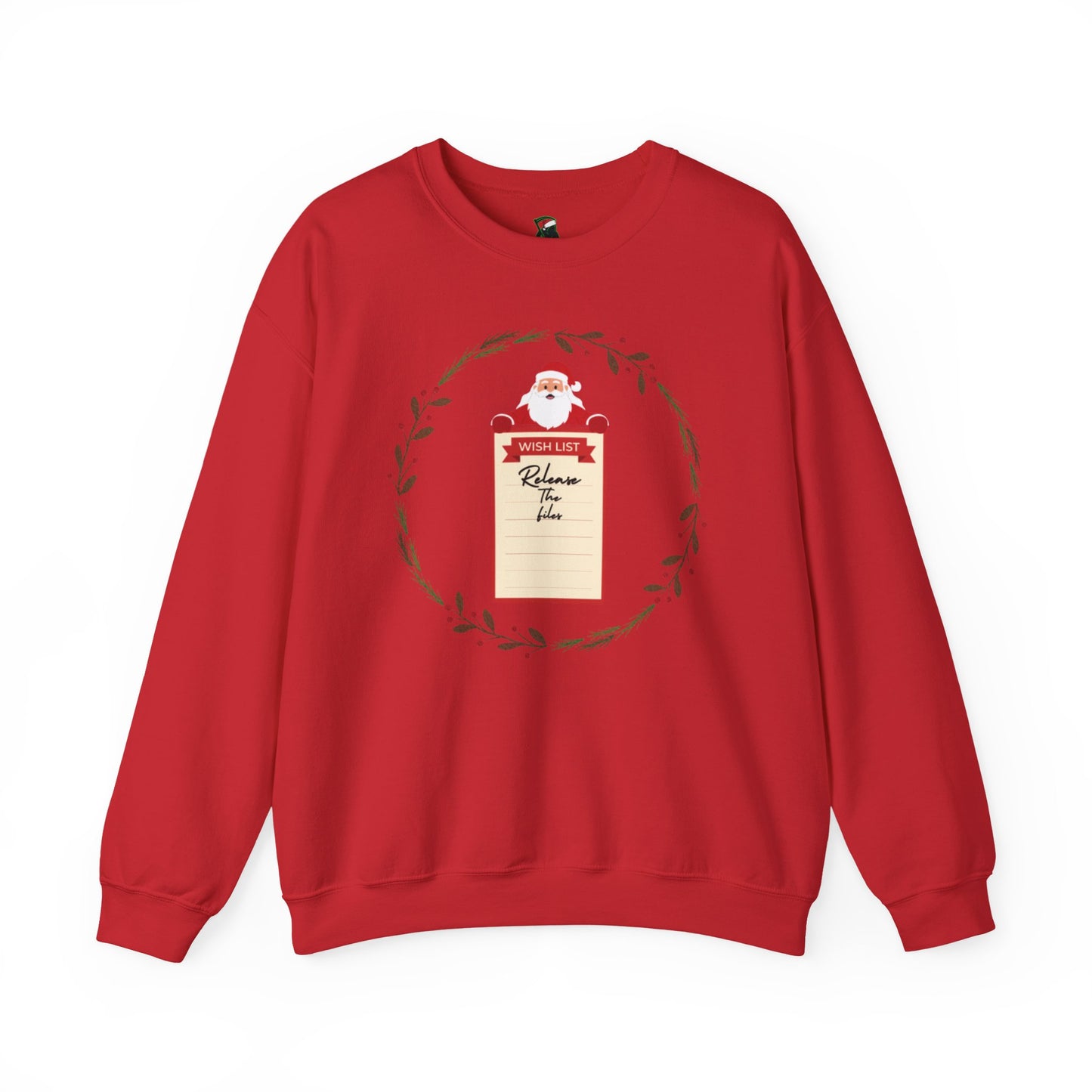 Release the Files Santa Holiday Unisex Sweater