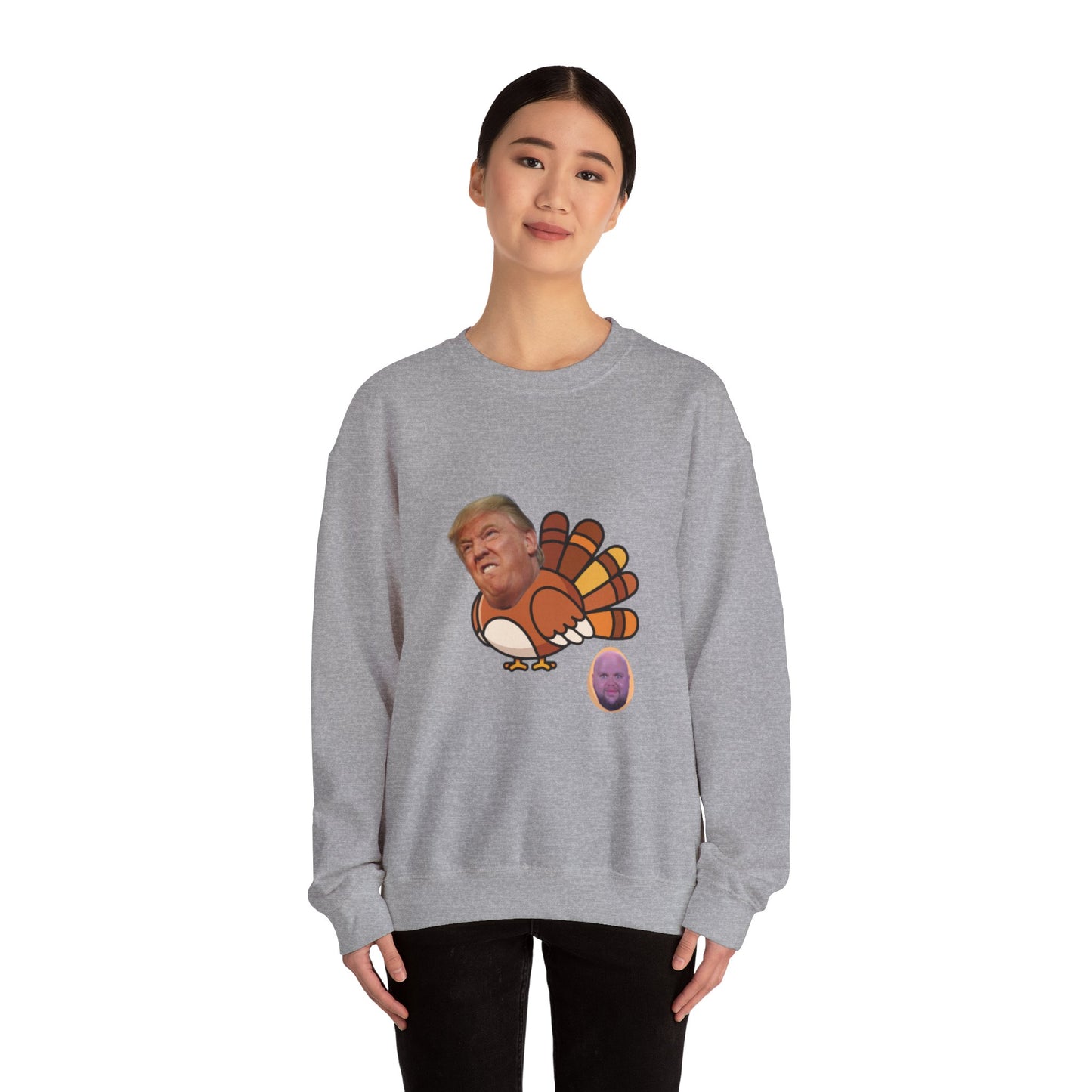 Trump/Vance Turkey Meme Unisex Sweatshirt