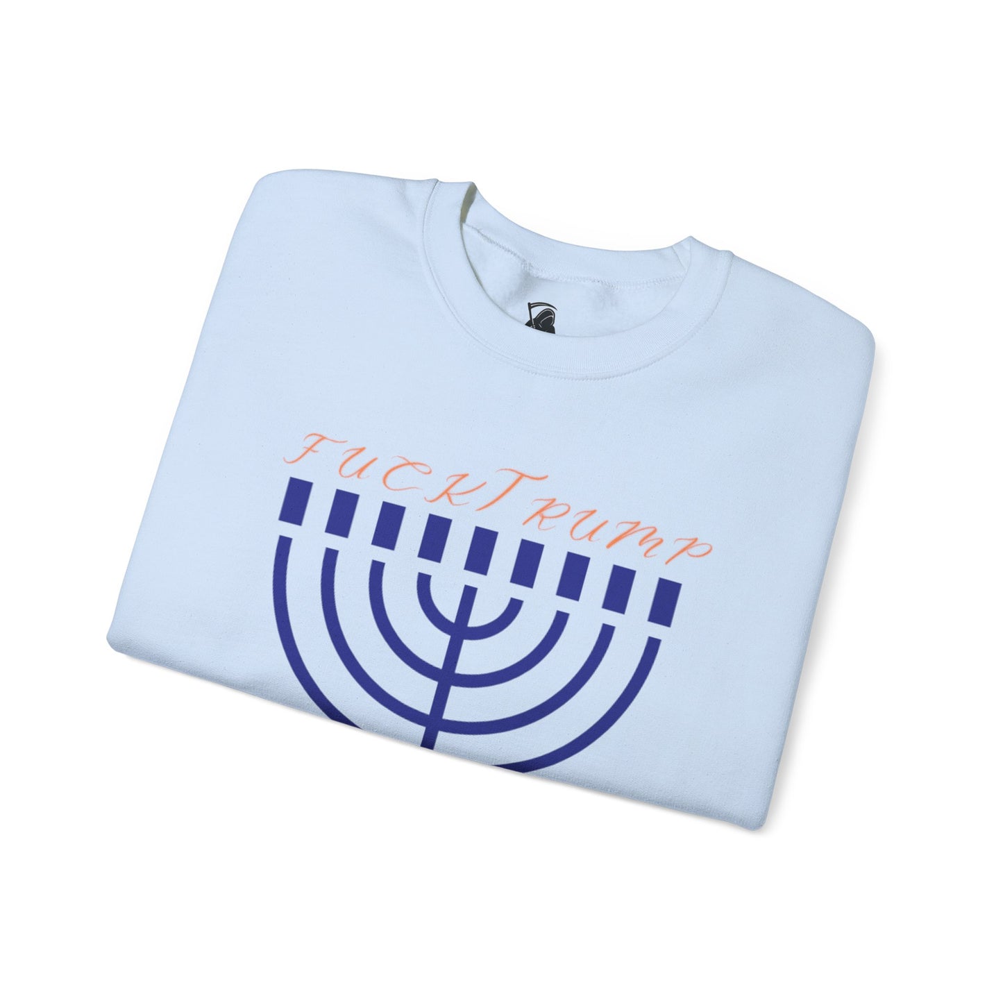 F*** Trump Menorah Hannukah Holiday Sweater