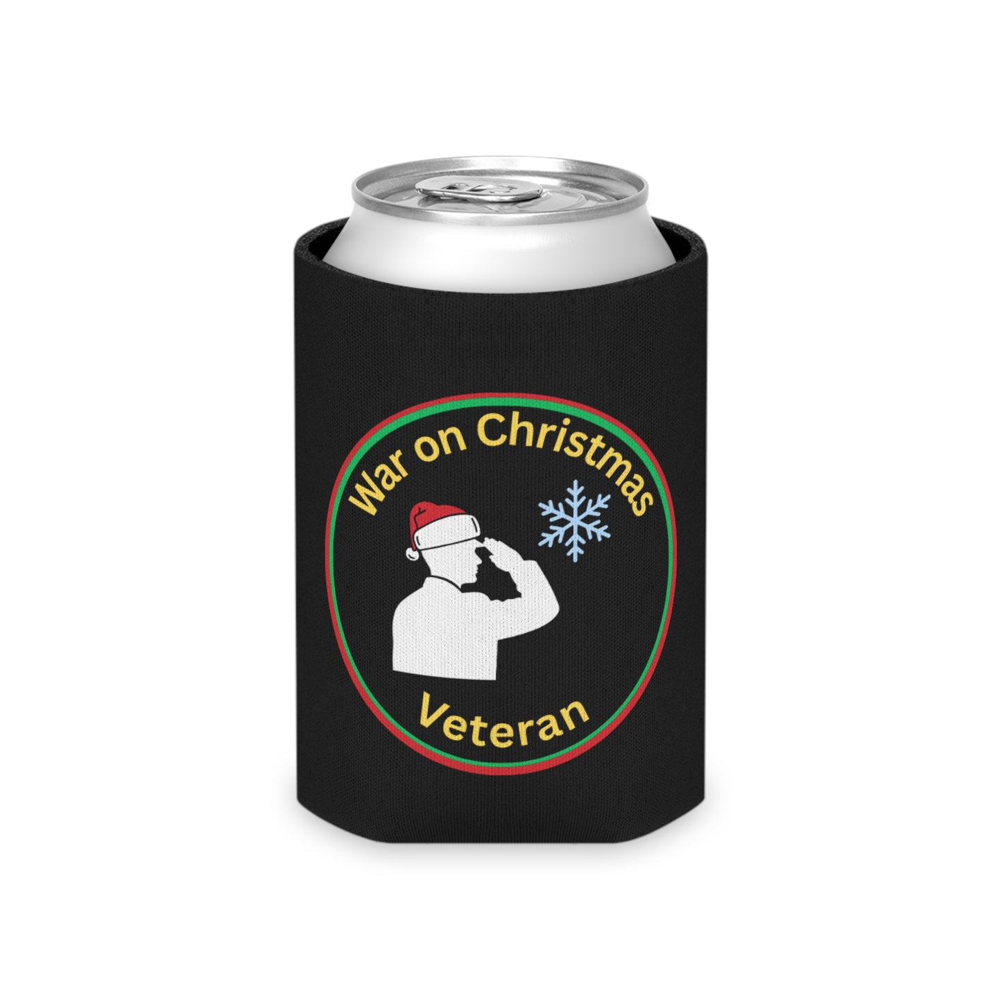 “War on Christmas Veteran” Parody Can Koozie