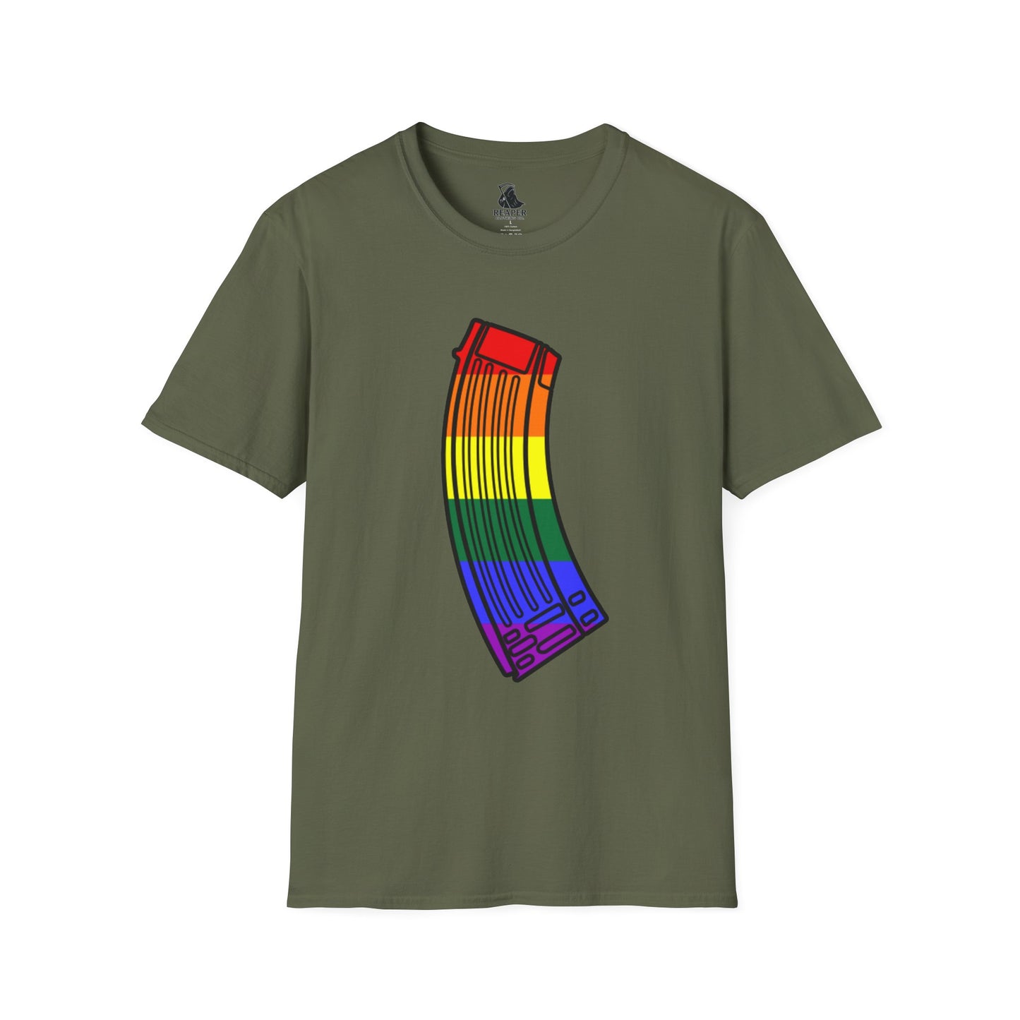 Unisex Pride Rifle Magazine Short-Sleeve T-Shirt