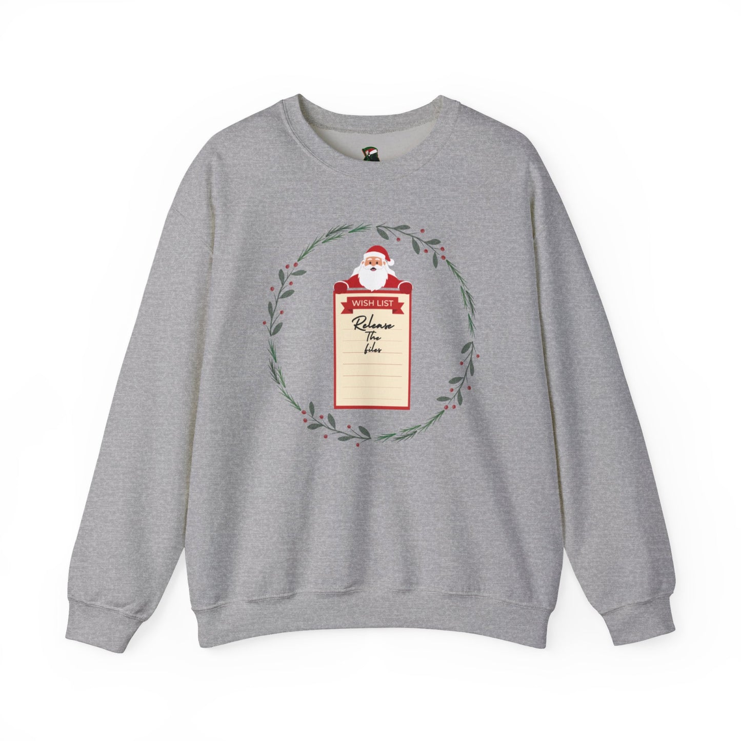 Release the Files Santa Holiday Unisex Sweater