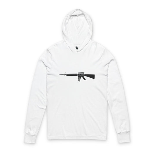 Unisex Antifascist Rifle Hoodie (Horizontal)