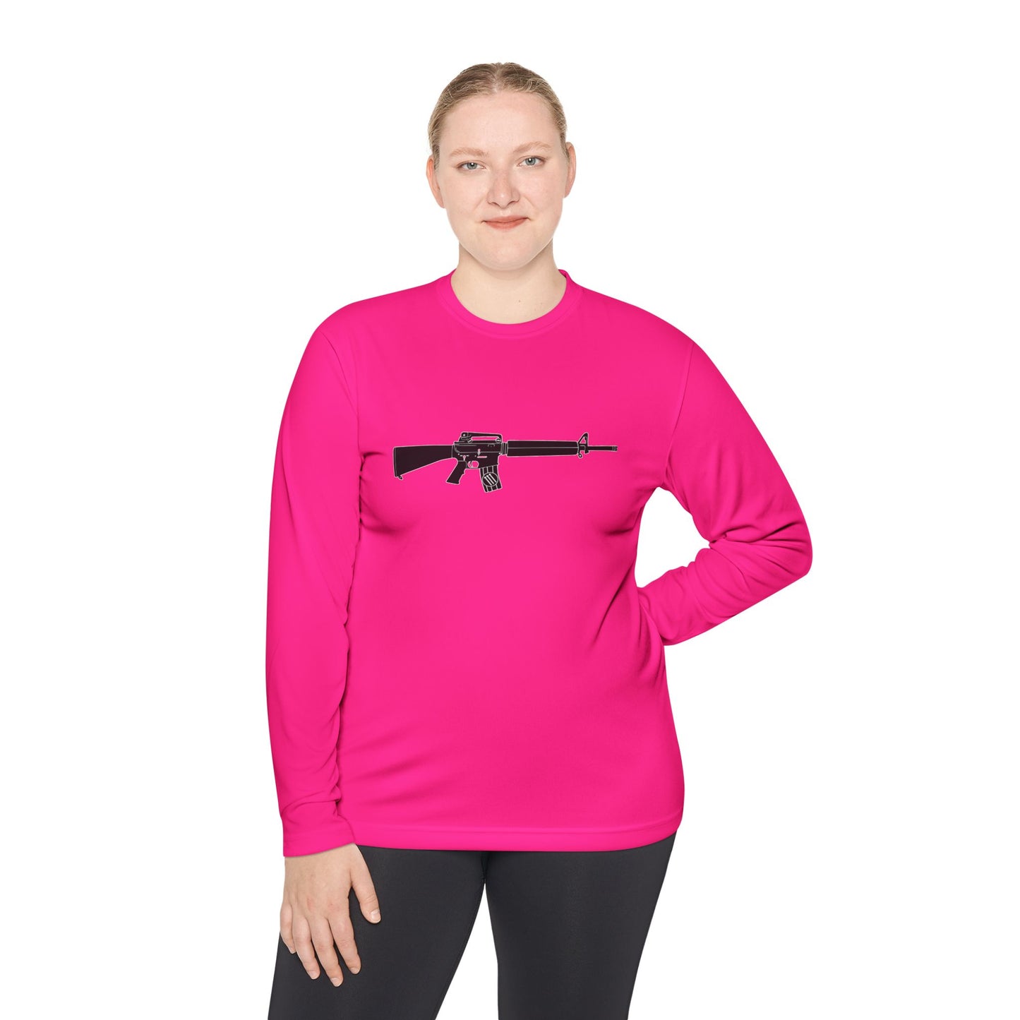 Antifascist Rifle Performance Long Sleeve Tee