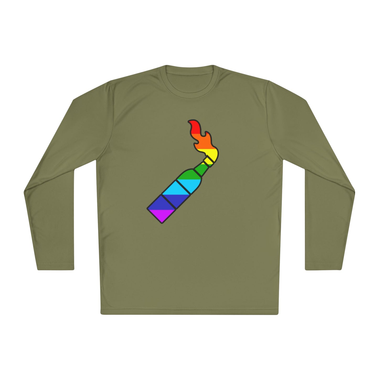 Pride "Candle" Performance Long Sleeve Tee