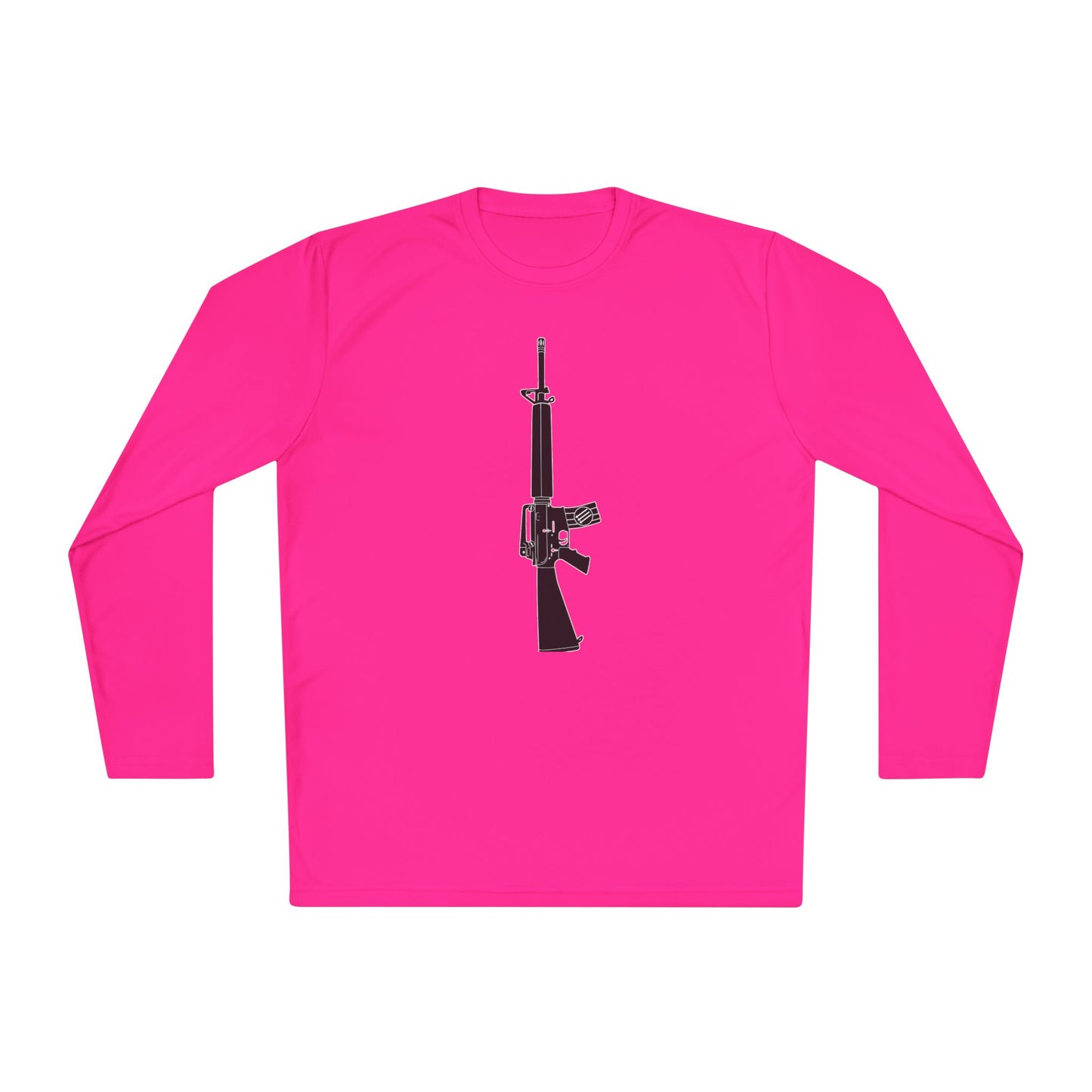 Unisex Antifascist Rifle Performance Long Sleeve Tee