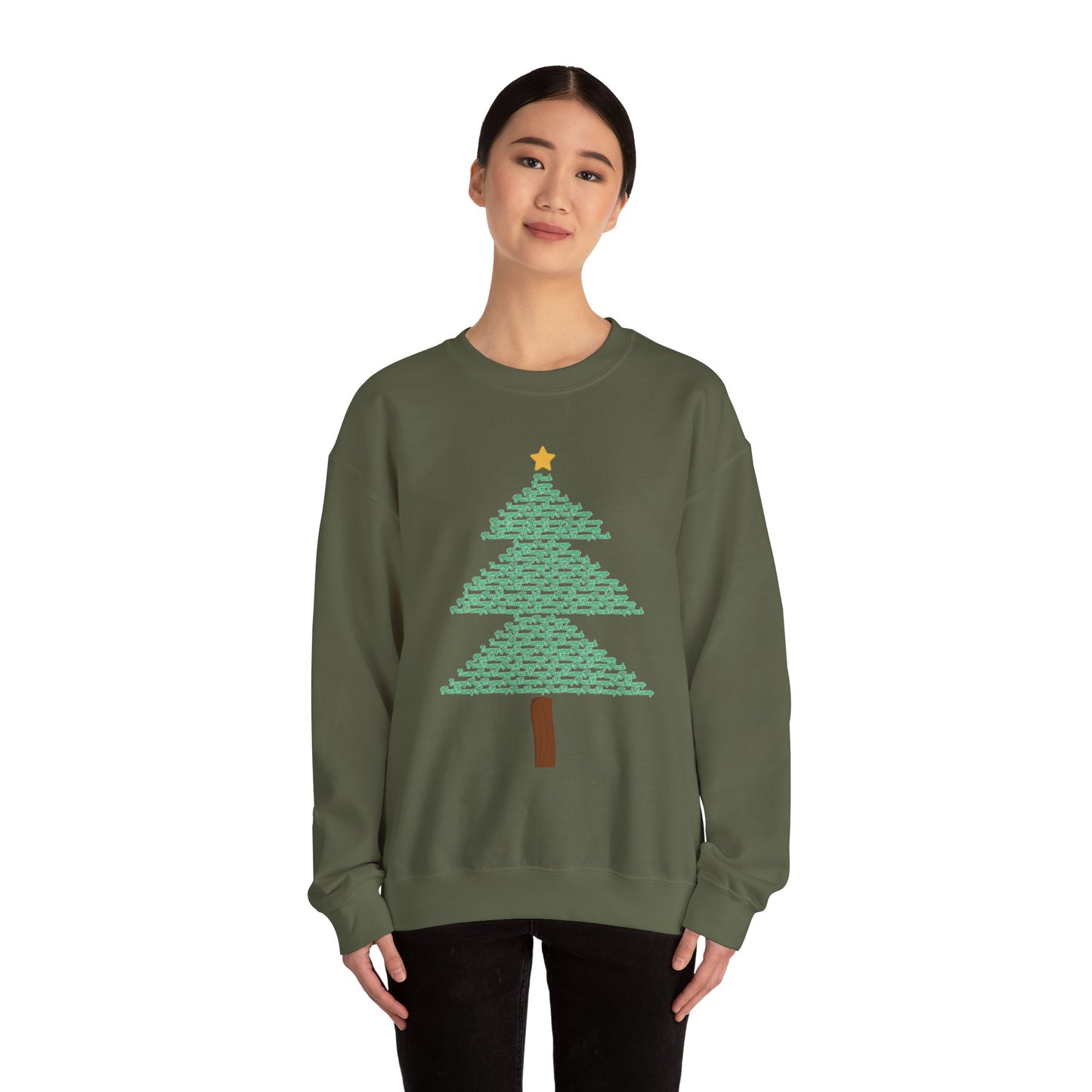 F*** Trump Christmas Tree Sweatshirt
