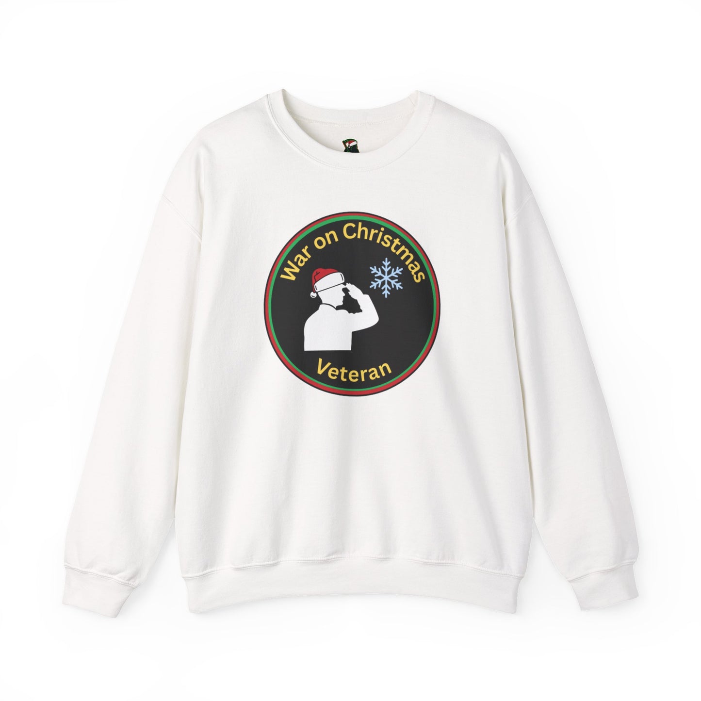 "War on Christmas Veteran" Parody Sweatshirt