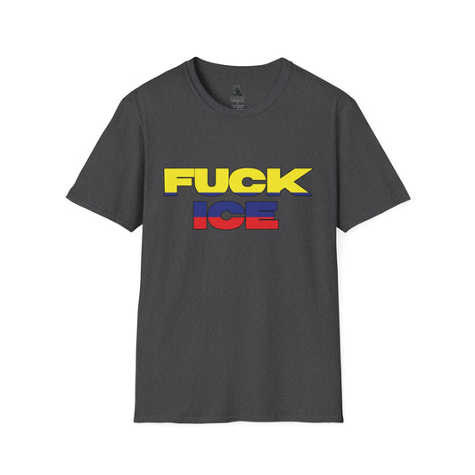 F**K Ice Unisex T-Shirt- Columbia Flag