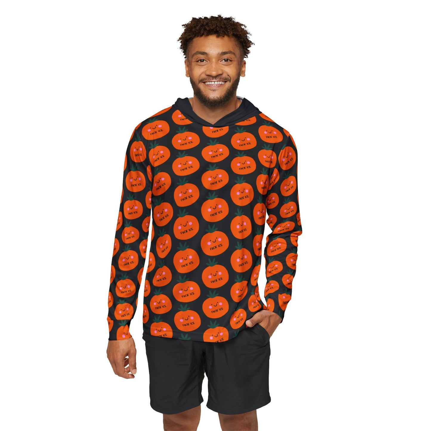 Halloween Pumpkin Protest Performance Hoodie