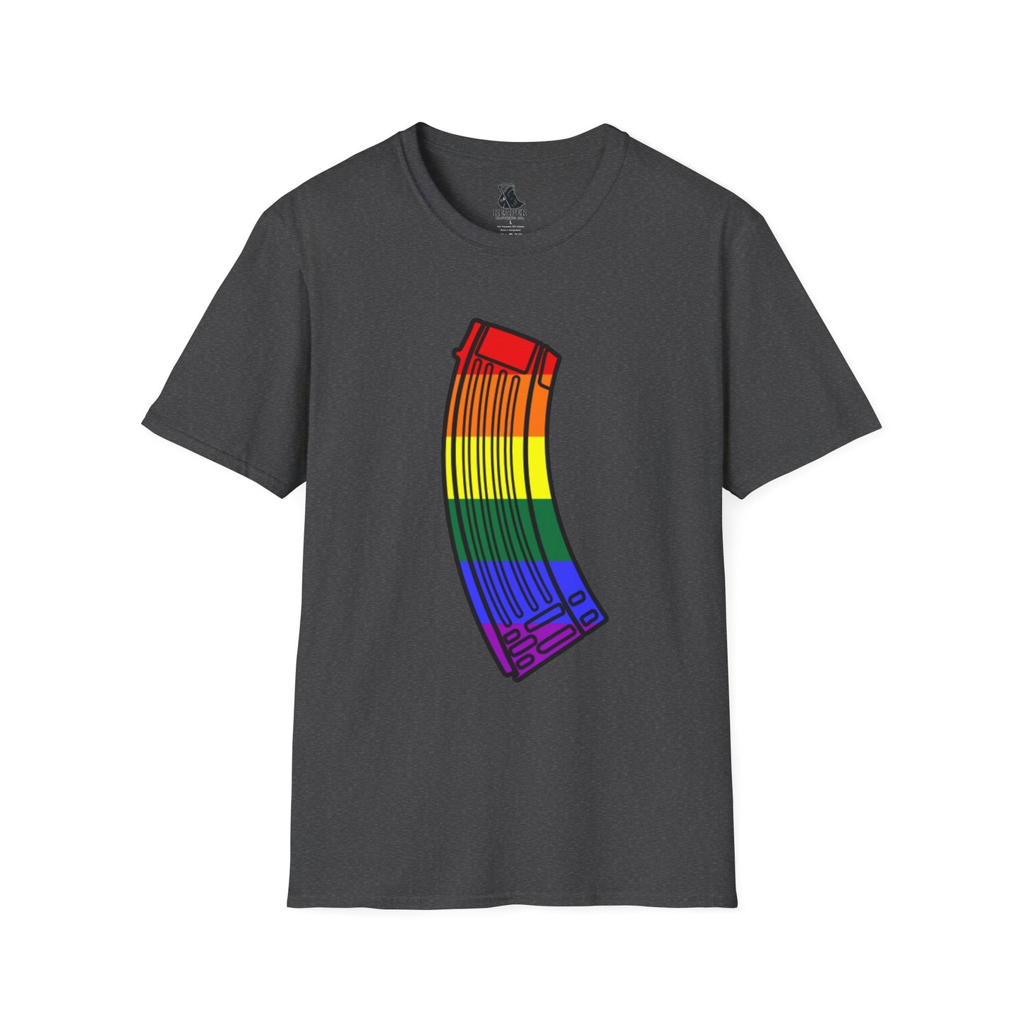Unisex Pride Rifle Magazine Short-Sleeve T-Shirt