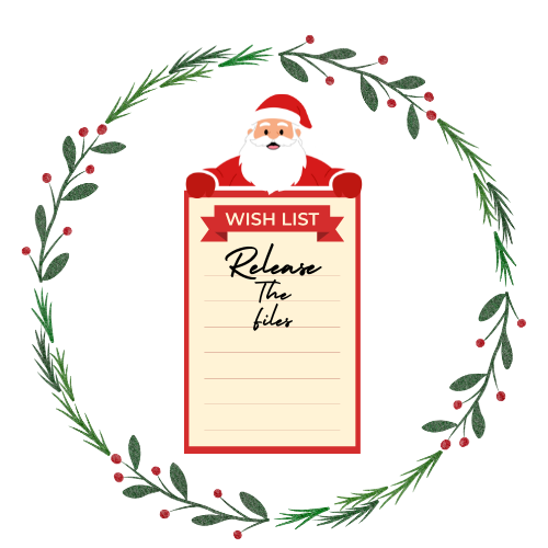 Release the Files Holiday Santa Long Sleeve Tee